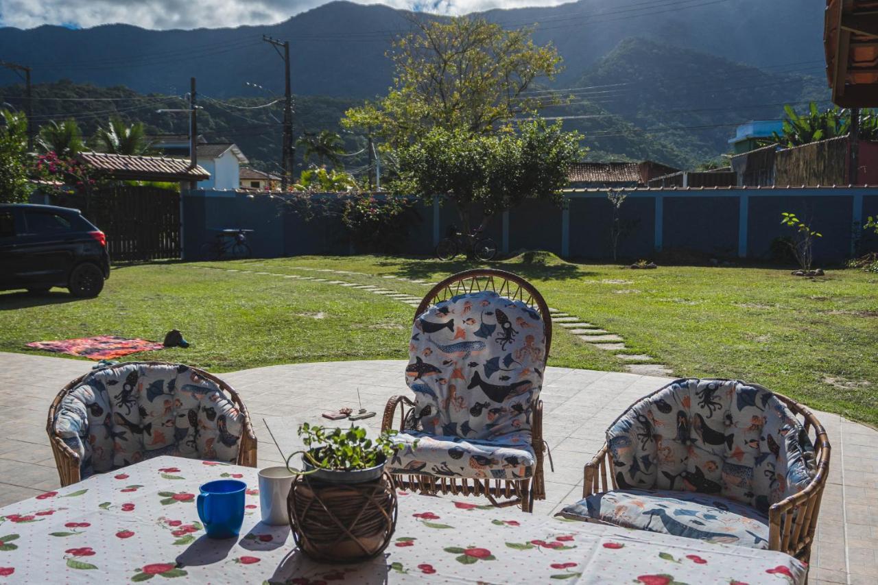 Casa Vista Para Montanha Pet Friendly Caraguatatuba Kültér fotó